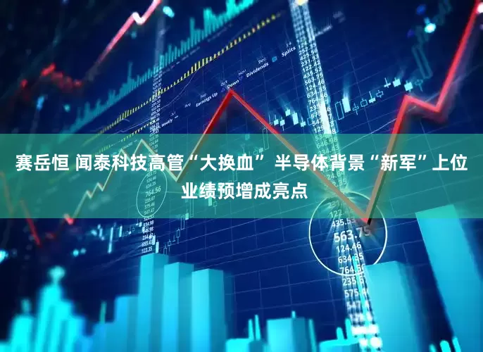 赛岳恒 闻泰科技高管“大换血” 半导体背景“新军”上位 业绩预增成亮点